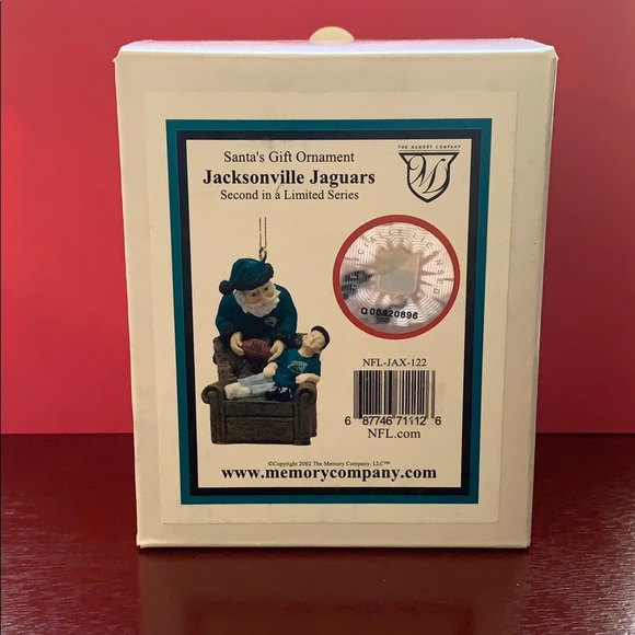 Jacksonville Jaguars Limited Series Ornament - Picture 1 of 3